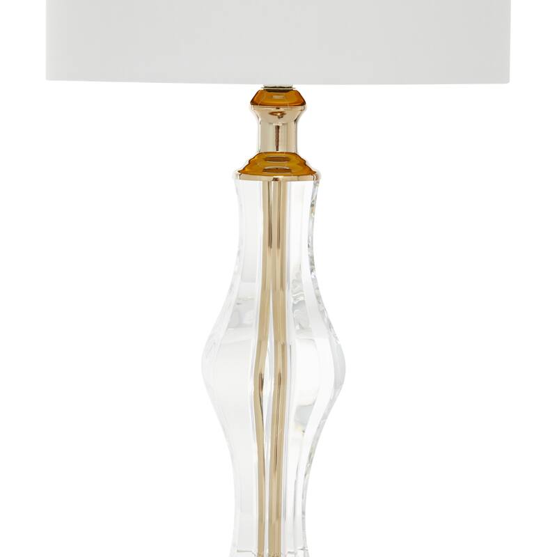 Gold Glass Table Lamp 10 x 10 x 26 On Sale Bed Bath & Beyond 32080617